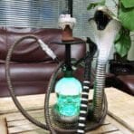snake shaped resin hookah