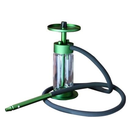 Single Pipe Plastic Shisha Hookah