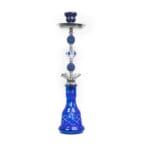 Medium Size Four Tube Acrylic Crystal Glass Hookah Set Wholesale