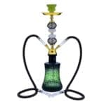 2 Hoses Glass Hookah Pipe Wholesale
