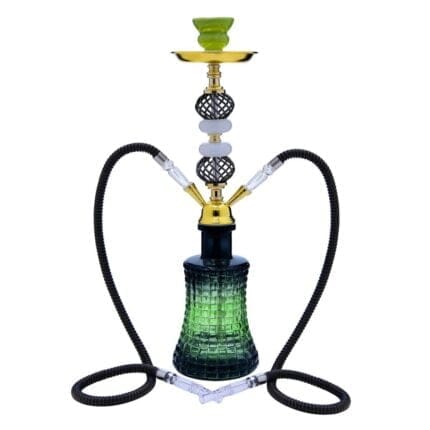 2 Hoses Glass Hookah Pipe Wholesale