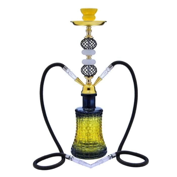 2 Hoses Glass Hookah