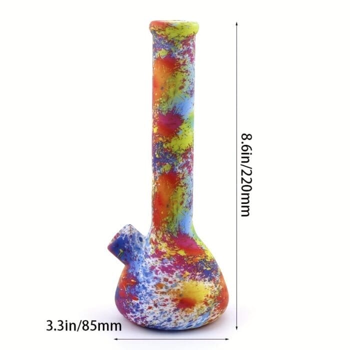 Bulk round silicone bongs