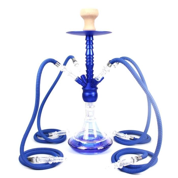 4 Hoses Big Size Glass Hookah Pipe Wholesale