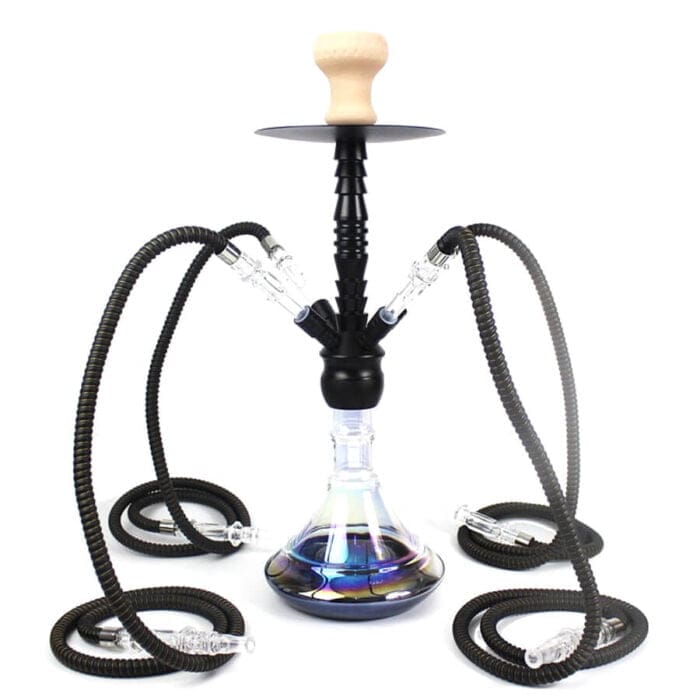 4 Hoses Big Size Glass Hookah Pipe Wholesale