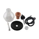 Acrylic disposable water cigarette pot wholesale