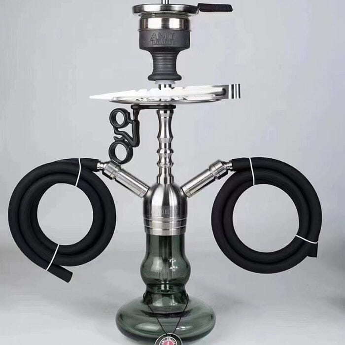 Stainless steel double -tube water cigarette pot wholesale