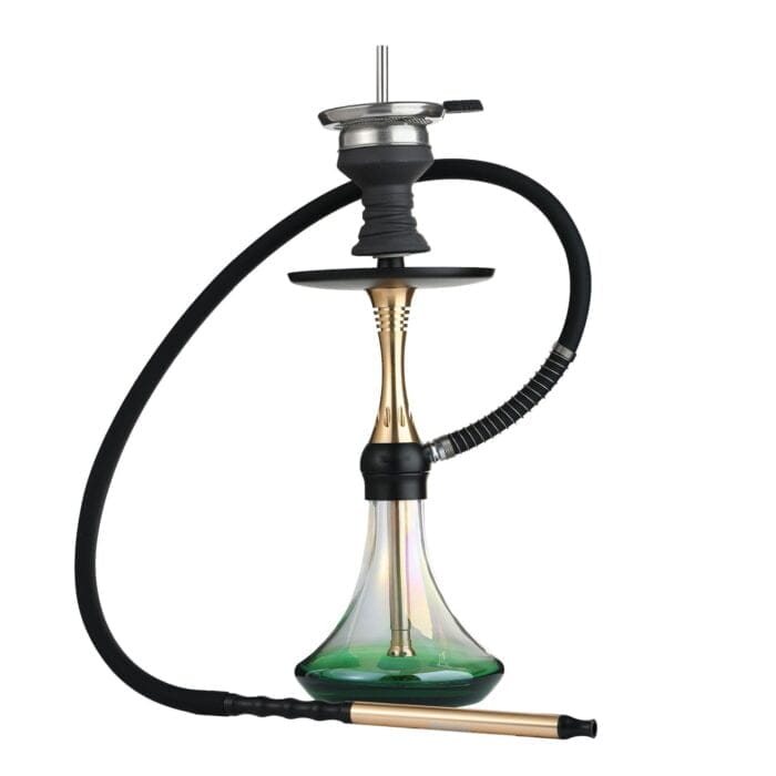 Nine -hole aluminum alloy water cigarette pot wholesale
