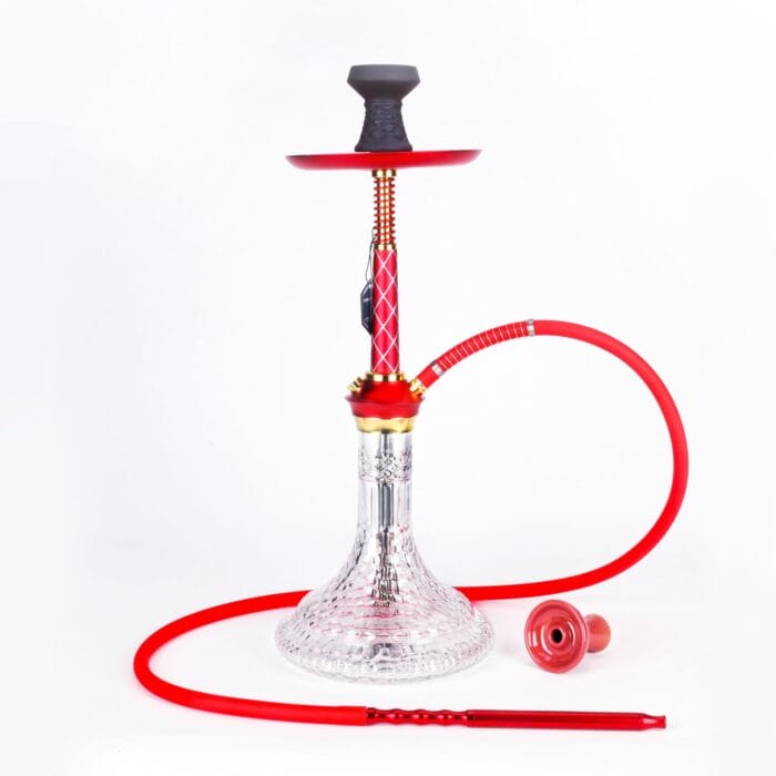 Pot aluminum alloy single -pipe water cigarette pot wholesale