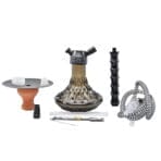 Plastic acrylic water cigarette pot wholesale