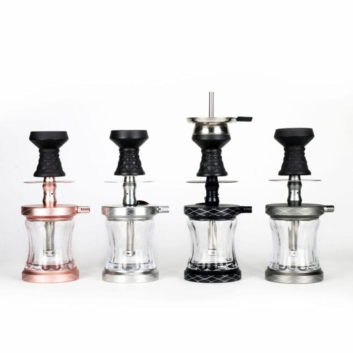 Aluminum alloy single -pipe water cigarette pot wholesale