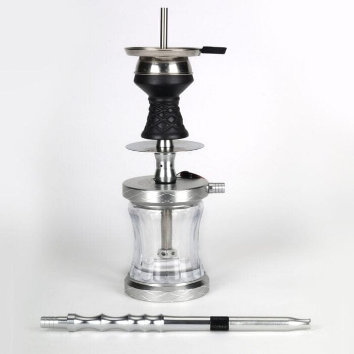 Aluminum alloy single -pipe water cigarette pot wholesale