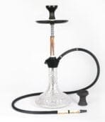 Pot aluminum alloy single -pipe water cigarette pot wholesale