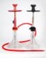 Pot aluminum alloy single -pipe water cigarette pot wholesale
