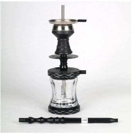 Aluminum alloy single -pipe water cigarette pot wholesale