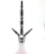Pink medium double -tube water cigarette pot wholesale