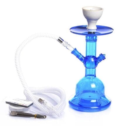 Blue Acrylic Hookah