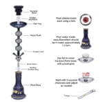 Arabic cigarette pot wholesale
