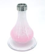 Pink medium double -tube water cigarette pot wholesale