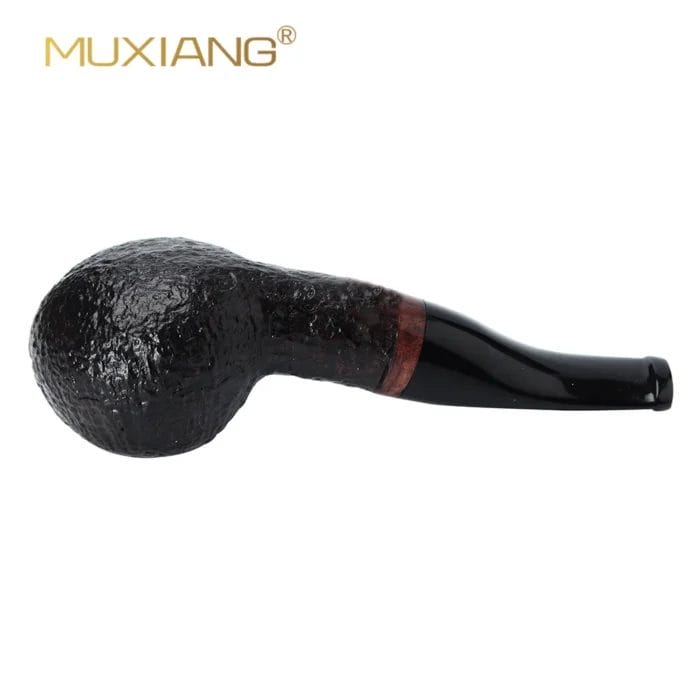 Black Handmade Sandblasting Pipe
