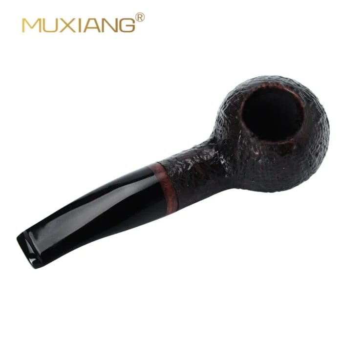 Black Handmade Sandblasting Pipe