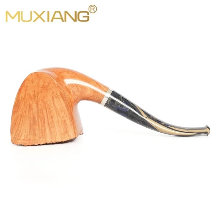 Bent Billiard Tobacco Pipe