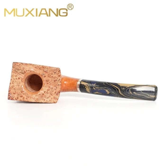 Bent Billiard Tobacco Pipe