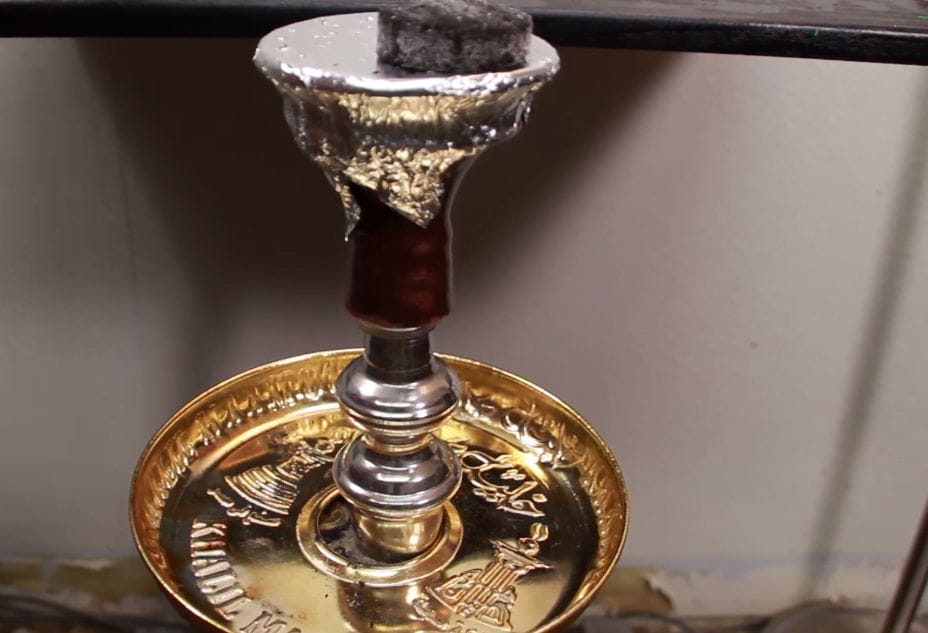 how to put out hookah coals