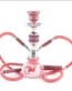 Mini Pink Glass Hookah Wholesale