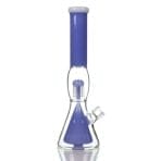 Clear Beaker Bongs With Dual Percolators Wholesale