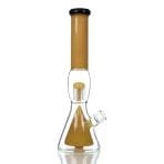 Clear Beaker Bongs With Dual Percolators Wholesale