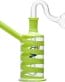 Lavender Stripe Glass Water Bong Percolator Wholesale