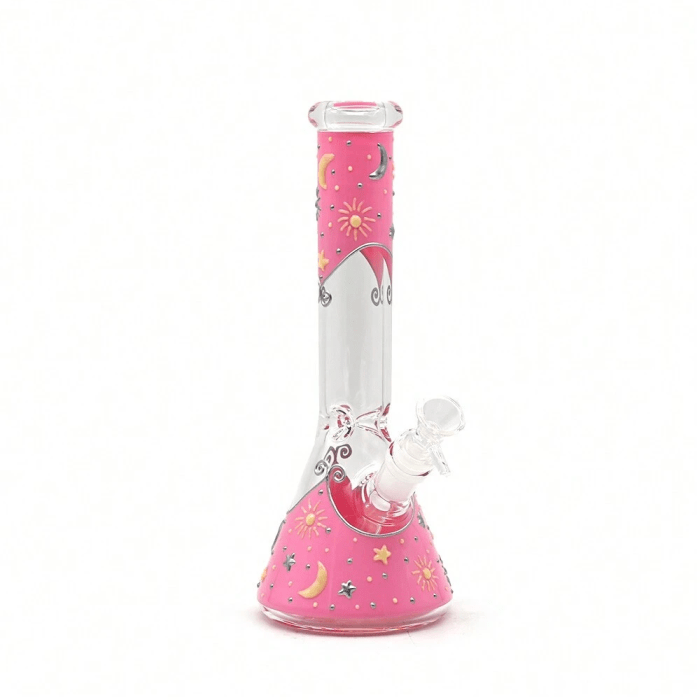 10 Inch Crystal Glass Bong Wholesale