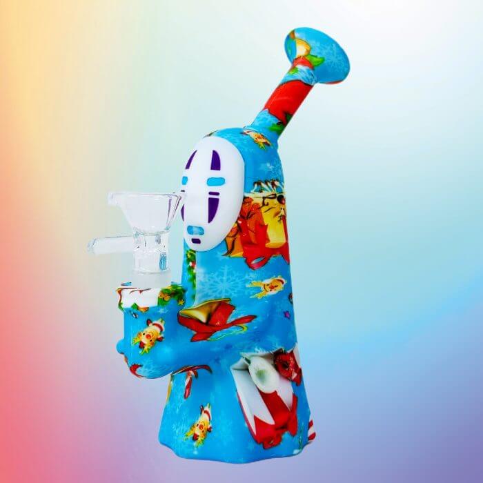 Color No Face Silicone Bong Wholesale