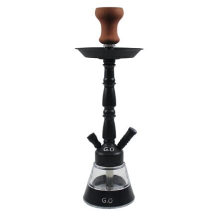 Black Metal Trim Middle Eastern Hookah Wholesale
