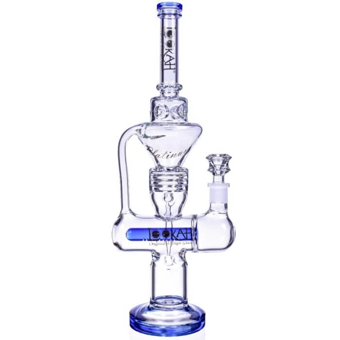 Clear Glass Bong With Multi-Chamber Filtration