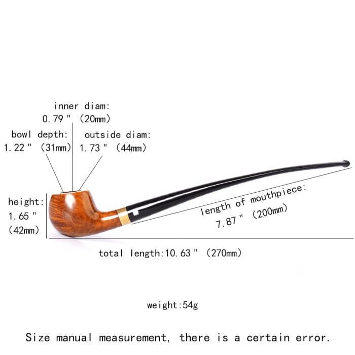 wooden hobbit pipe