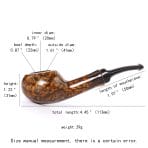 Classic Bent Stem Tomato Pipe