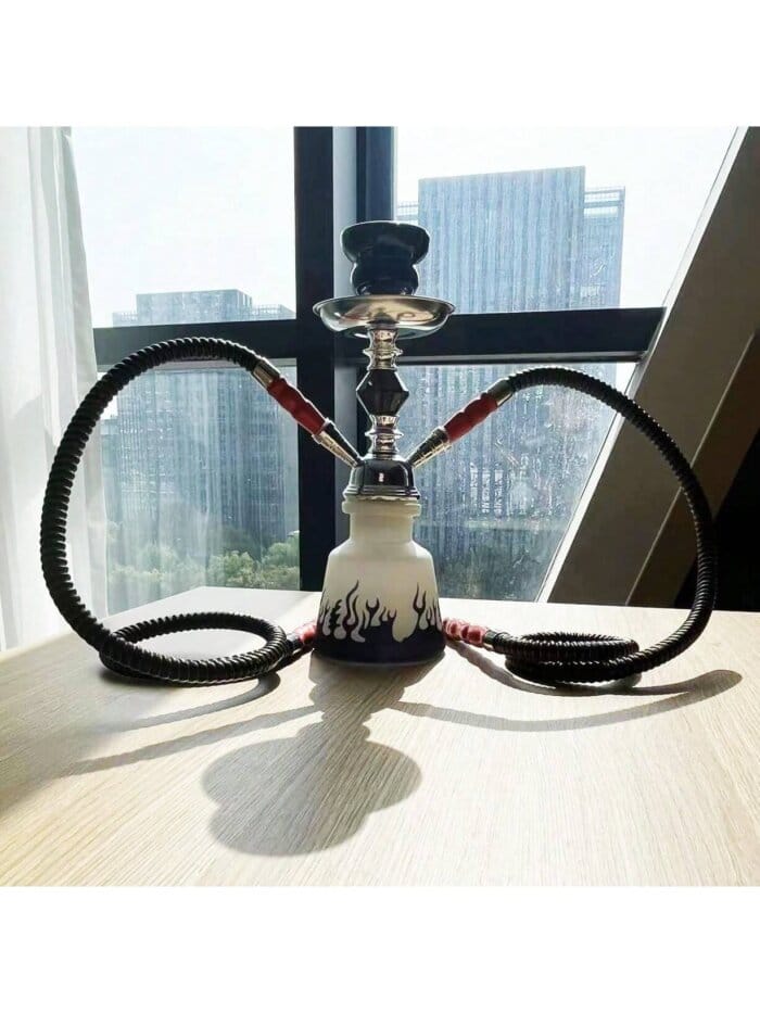 Bulk 11.5" 2 Hose Hookah Set