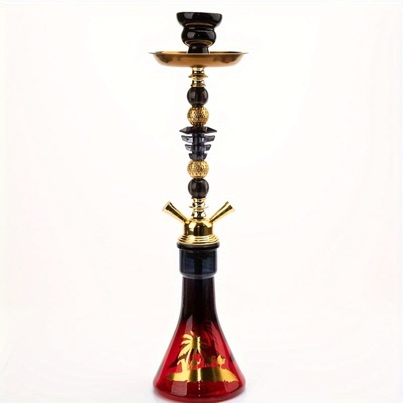 Medium Acrylic Hollow Gold Aluminum Sphere Hookah Wholesale