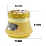 2024 New 4-Layer Metal Cannabis Grinder Wholesale
