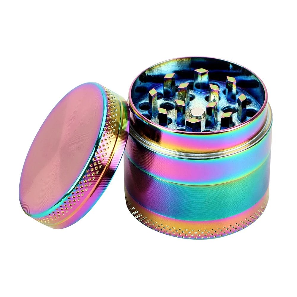 4-Layer Zinc Alloy Cool Weed Grinder Wholesale
