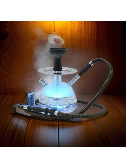 Portable Modern Acrylic Bubble Hookah Set