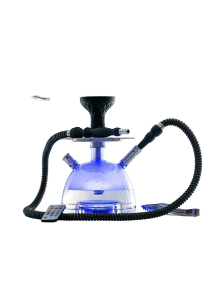 Portable Modern Acrylic Bubble Hookah Set