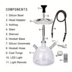 Acrylic Bubble Hookah Set