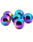 Wholesale Custom Ball Shaped Rianbow Herb Grinder