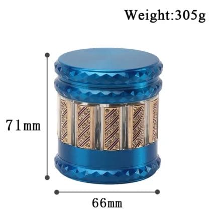 4-Layer 66mm Weed Grinder Set Wholesale