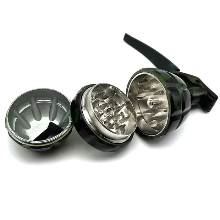 Custom 3 Piece Weapon Shape Zinc Alloy Herb Grinder Wholesale