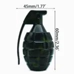 Custom 3 Piece Weapon Shape Zinc Alloy Herb Grinder Wholesale
