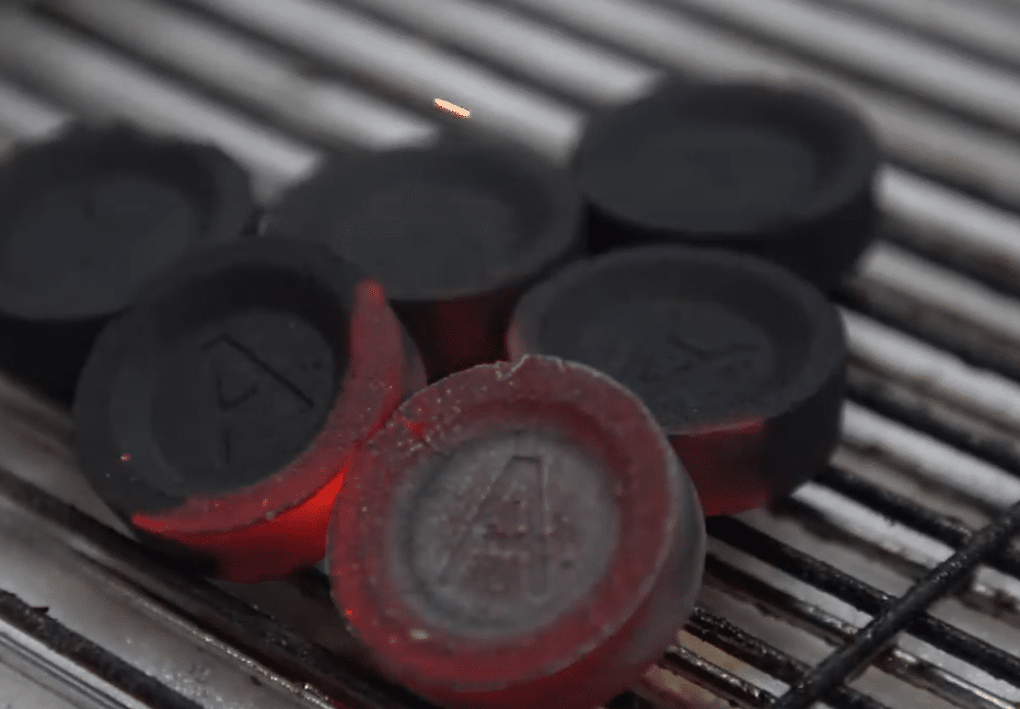 Quick light coals